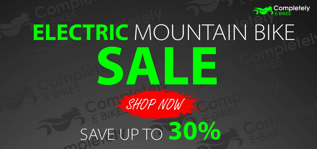 Black Friday Sale Electric Mountain Bikes